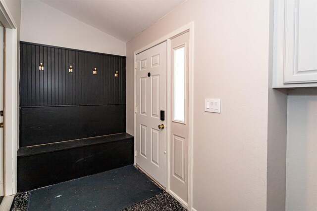 1717 Linn St, Boone, IA 50036 - mudroom with lofted ceiling