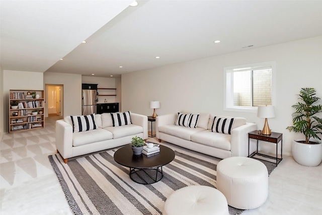 733 17th Ave SE, Altoona, IA 50009 - carpeted living area with recessed lighting