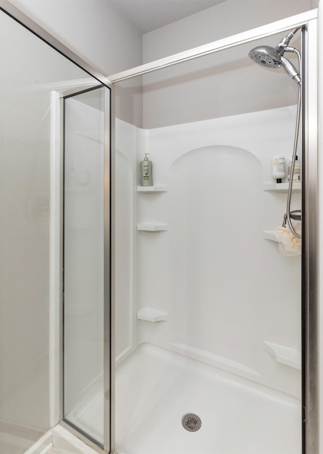 1245 Blue Bonnet Dr, Carlisle, IA 50047 - bathroom featuring a shower stall