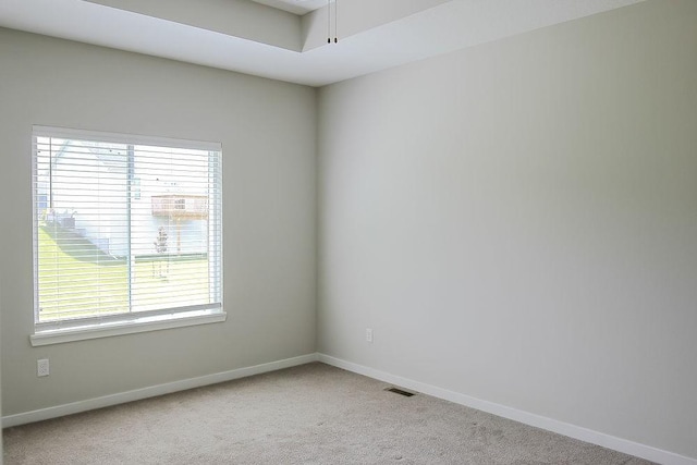 5515 167th St, Urbandale, IA 50323 - spare room featuring baseboards and light colored carpet