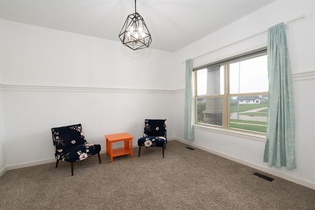 2430 SE Willowbrook Dr, Waukee, IA 50263 - living area featuring carpet and baseboards