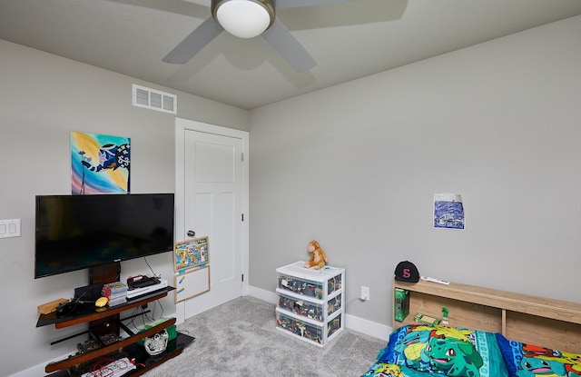 2930 Kestrel St, Norwalk, IA 50211 - playroom with ceiling fan and carpet