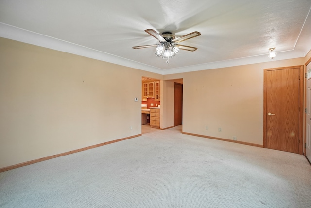 4500 100th St, Urbandale, IA 50322 - unfurnished room with a ceiling fan and light carpet