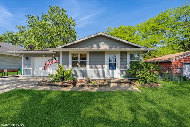 312 NE Harvey St, Grimes, IA 50111 - view of front of house with driveway and a garage