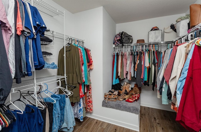 601 Orchard Hills Dr Unit 5011, Norwalk, IA 50211 - walk in closet with wood finished floors