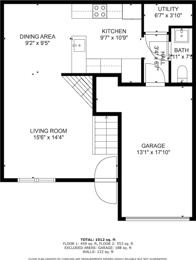 1117 S 52nd St Unit 1707, West Des Moines, IA 50265 - home floor plan