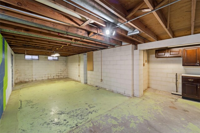 1495 Rio Valley Dr, Clive, IA 50325 - view of unfinished basement