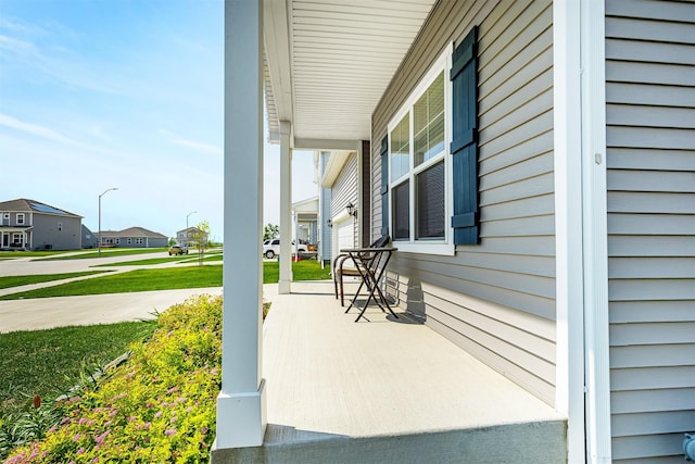 6828 NW 106th St, Johnston, IA 50131 - porch with a residential view