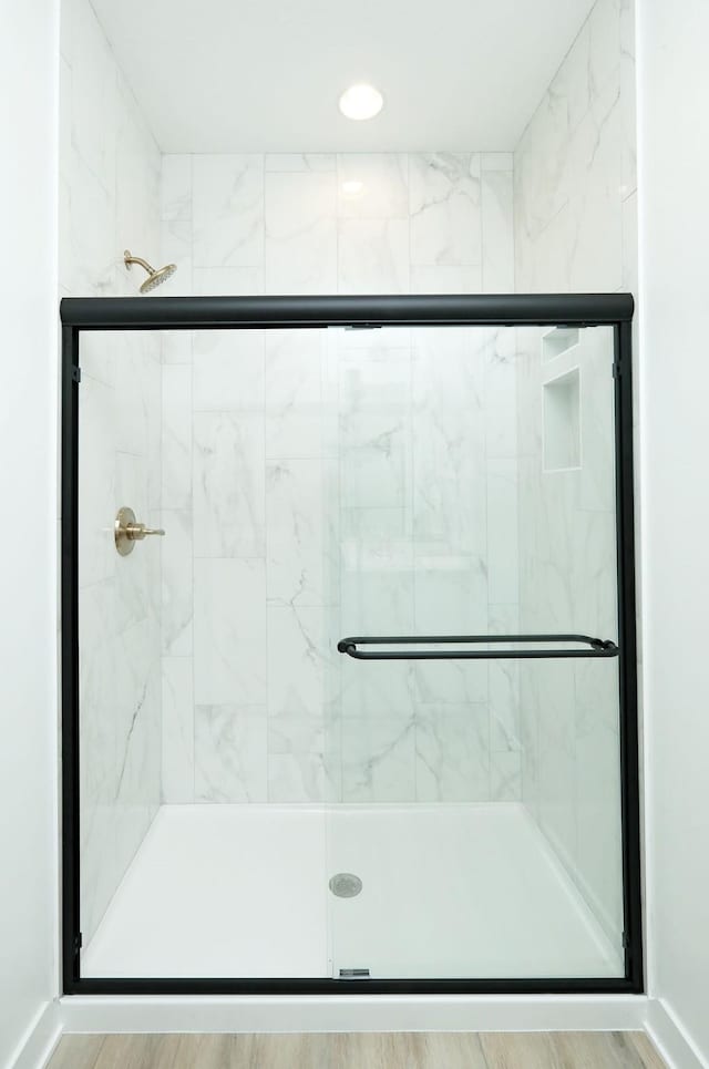 2412 NE 6th St, Grimes, IA 50111 - full bath featuring a shower stall
