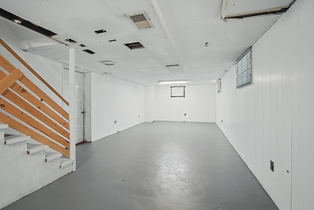 806 8th St, West Des Moines, IA 50265 - basement featuring stairs