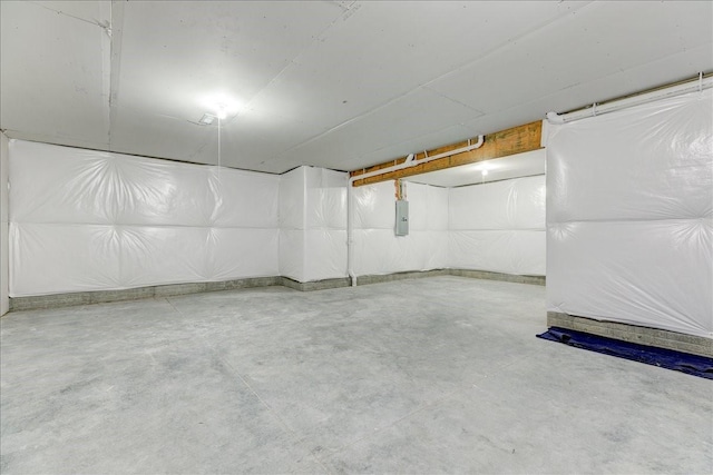 3736 NW 183rd St, Clive, IA 50325 - unfinished below grade area featuring electric panel