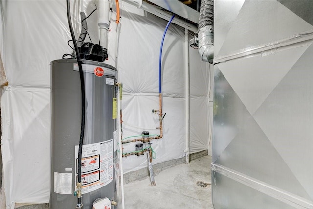 3736 NW 183rd St, Clive, IA 50325 - utilities featuring water heater and heating unit