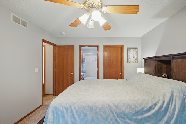 1290 S 4th St, Carlisle, IA 50047 - bedroom with carpet floors, baseboards, and ceiling fan