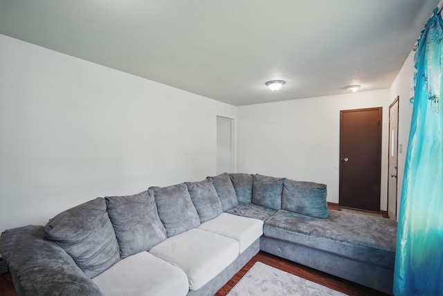 4413 SE 7th St, Des Moines, IA 50315 - living area featuring wood finished floors
