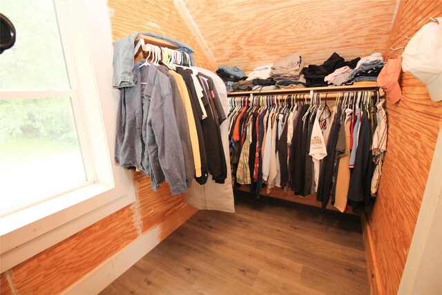 1035 65th St, Windsor Heights, IA 50324 - walk in closet with wood finished floors