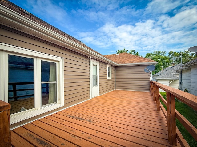 1545 5th St, Boone, IA 50036 - view of wooden terrace