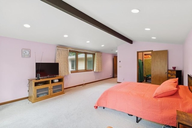 2110 Ashmore Dr, Ames, IA 50014 - bedroom with carpet floors, recessed lighting, and baseboards