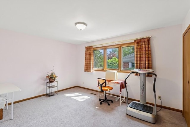 2110 Ashmore Dr, Ames, IA 50014 - sitting room with carpet floors and baseboards