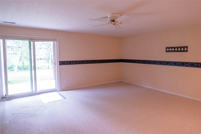 1126 SE Mallard Creek Dr, Ankeny, IA 50021 - spare room with light carpet, ceiling fan, and baseboards