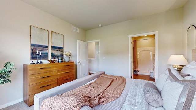 484 Kinley Dr, Waukee, IA 50263 - bedroom featuring connected bathroom and baseboards