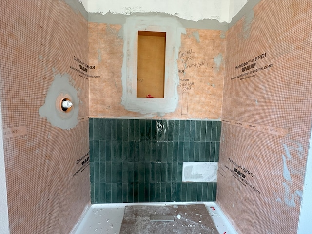 4192 NW 177th St, Clive, IA 50325 - bathroom featuring tile walls