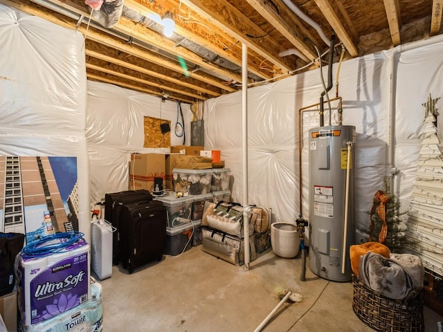1102 NE 15th Ln, Ankeny, IA 50021 - unfinished below grade area with water heater