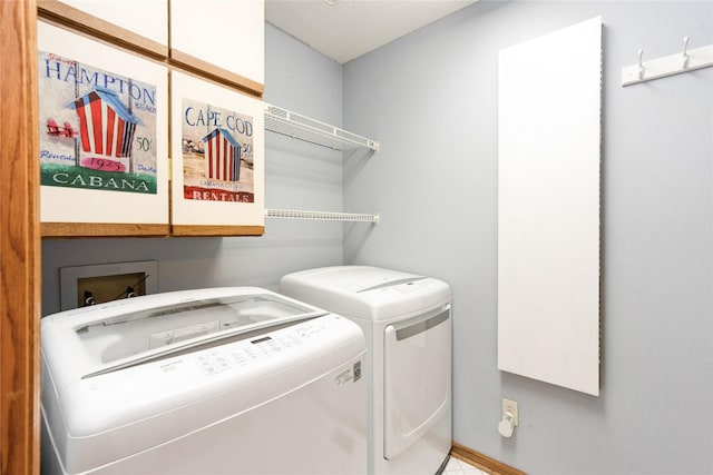 4922 Cedar Dr, West Des Moines, IA 50266 - laundry area with independent washer and dryer and baseboards
