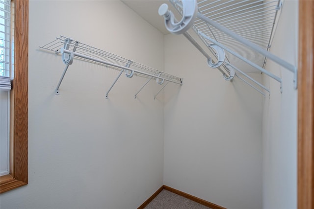 609 17th St, West Des Moines, IA 50265 - spacious closet featuring carpet