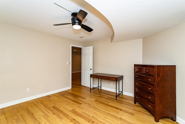 2732 Northridge Ln, Ames, IA 50010 - bedroom with light wood finished floors and a ceiling fan