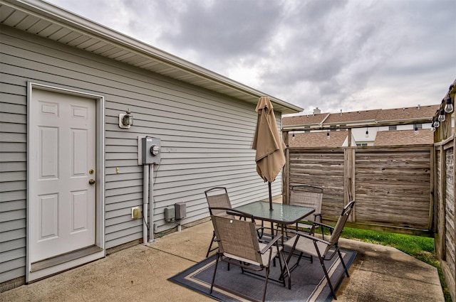 2732 Northridge Ln, Ames, IA 50010 - view of patio with outdoor dining space