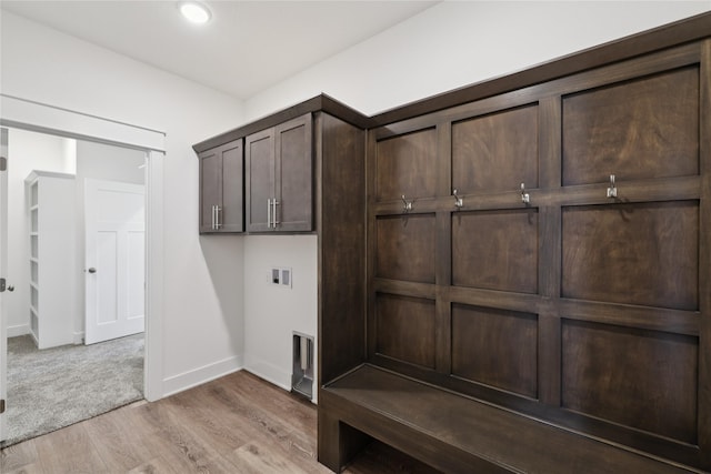 150 NW Hidden Knl, Waukee, IA 50263 - mudroom featuring wood finished floors and baseboards