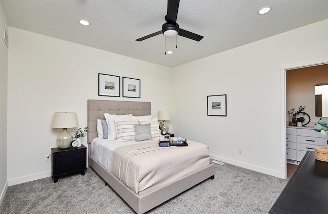 2004 Ammann Dr, Adel, IA 50003 - bedroom with carpet flooring, recessed lighting, and ceiling fan