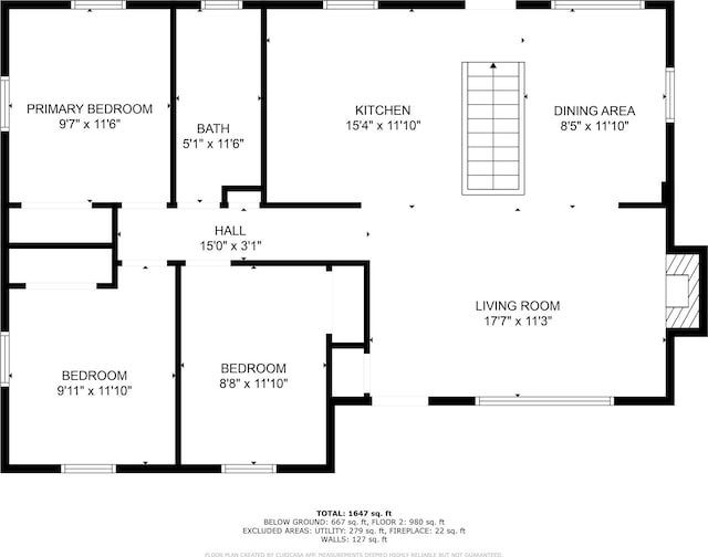 2515 Glenbrook Dr, Des Moines, IA 50316 - view of room layout