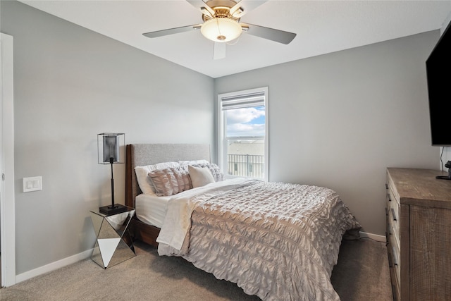 2814 Long Ave, Van Meter, IA 50261 - bedroom with carpet and ceiling fan