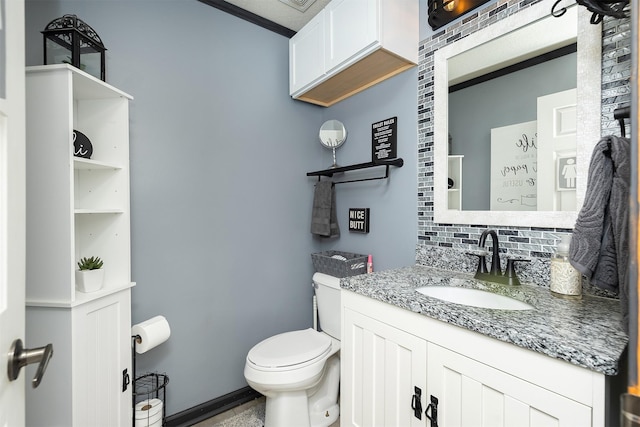 1205 Lancaster Way, Indianola, IA 50125 - half bath with backsplash and vanity