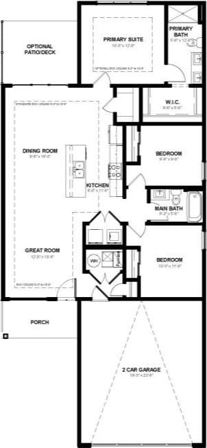 1608 Garland Ave, Norwalk, IA 50021 - view of property floor plan