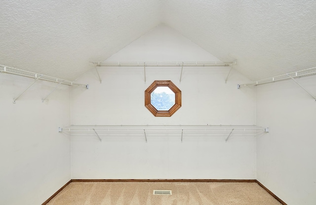 2216 NW 136th St, Clive, IA 50325 - spacious closet with vaulted ceiling and light colored carpet