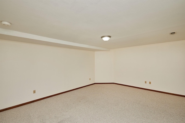 2216 NW 136th St, Clive, IA 50325 - carpeted spare room featuring a smoke detector and baseboards