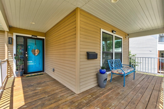 1334 E 13th St, Des Moines, IA 50316 - doorway to property with covered porch