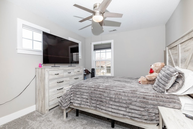 5477 S Prairie View Dr, West Des Moines, IA 50266 - bedroom featuring carpet and ceiling fan