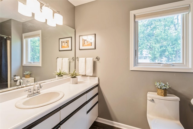 281 58th Ct, West Des Moines, IA 50266 - full bathroom with vanity and toilet