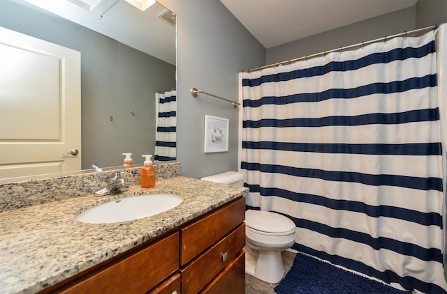 3600 SE Glenstone Dr Unit 308, Grimes, IA 50111 - bathroom featuring vanity, tile patterned flooring, and a shower with curtain