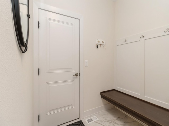 2206 SW Westwood St, Ankeny, IA 50023 - mudroom with light marble finish floors and baseboards