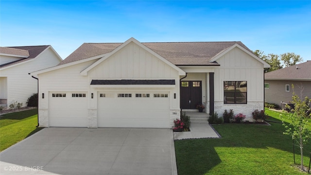 780 NE Badger Ln, Waukee, IA 50263 - view of front of home featuring board and batten siding, a garage, and concrete driveway