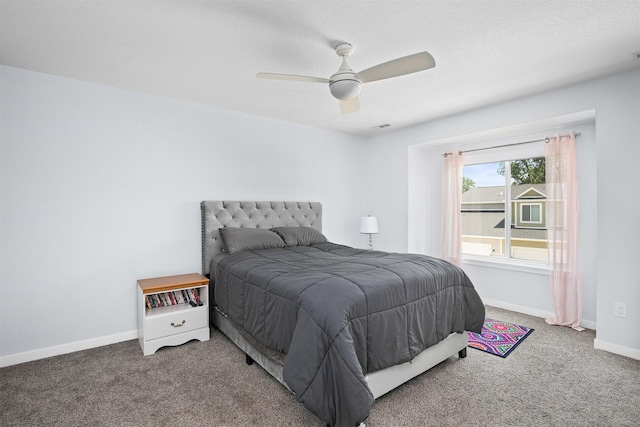 481 10th St, Waukee, IA 50263 - carpeted bedroom with baseboards and ceiling fan