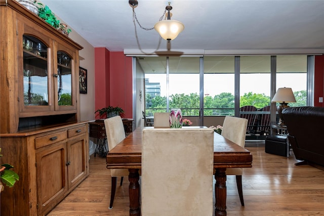 3663 Grand Ave Unit 604, Des Moines, IA 50312 - dining room featuring light wood-style floors