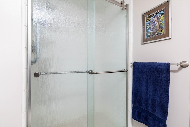 3663 Grand Ave Unit 604, Des Moines, IA 50312 - bathroom featuring a stall shower