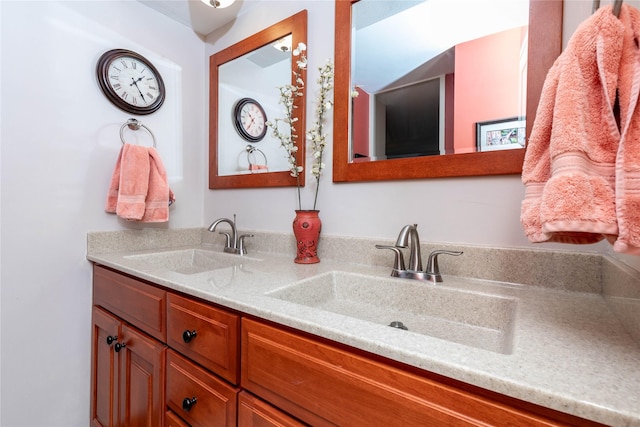 3663 Grand Ave Unit 604, Des Moines, IA 50312 - bathroom with double vanity