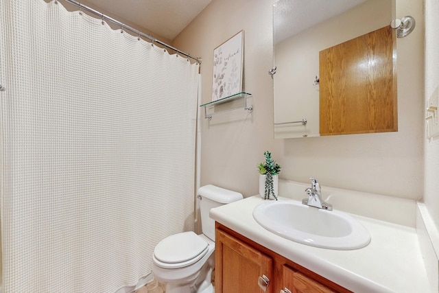 4855 Coachlight Dr, West Des Moines, IA 50265 - bathroom with vanity and a shower with shower curtain