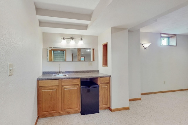 4855 Coachlight Dr, West Des Moines, IA 50265 - bathroom with vanity and baseboards